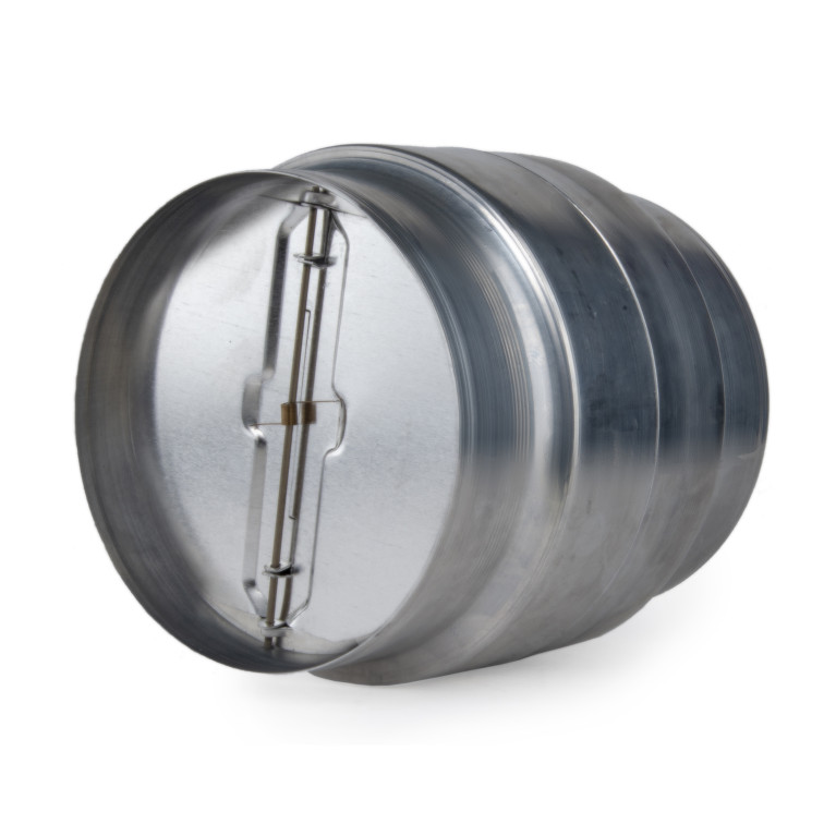 Heat-resistant duct fan VOK-T 135/⌀120mm, 205 m³ / h, with a check valve