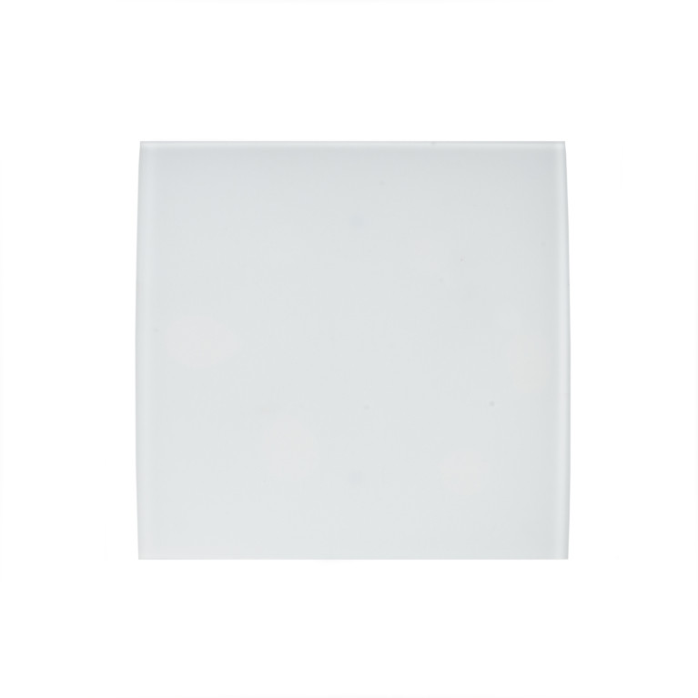Stylish exhaust fan MMP 100, 169 m³ / h, glass, matt white