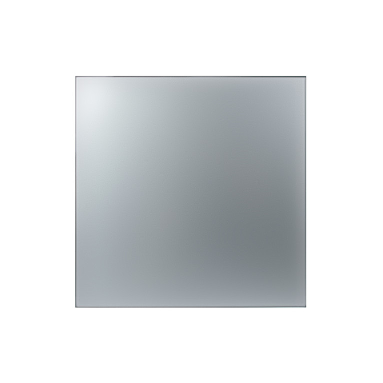 Low-voltage ultra-thin fan MMP LV 100, 90 m³/h, 12V, glass, light gray
